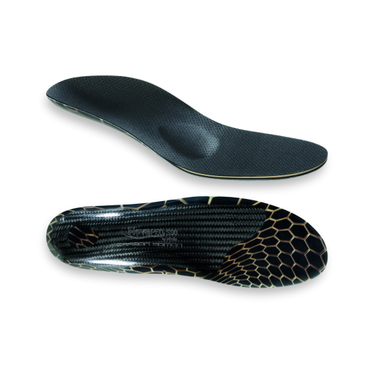 Carbon fiber shoe inserts for football | Pes Planus