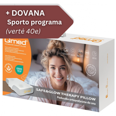 Ortopedinė miego pagalvė -  Safe&Glow Therapy